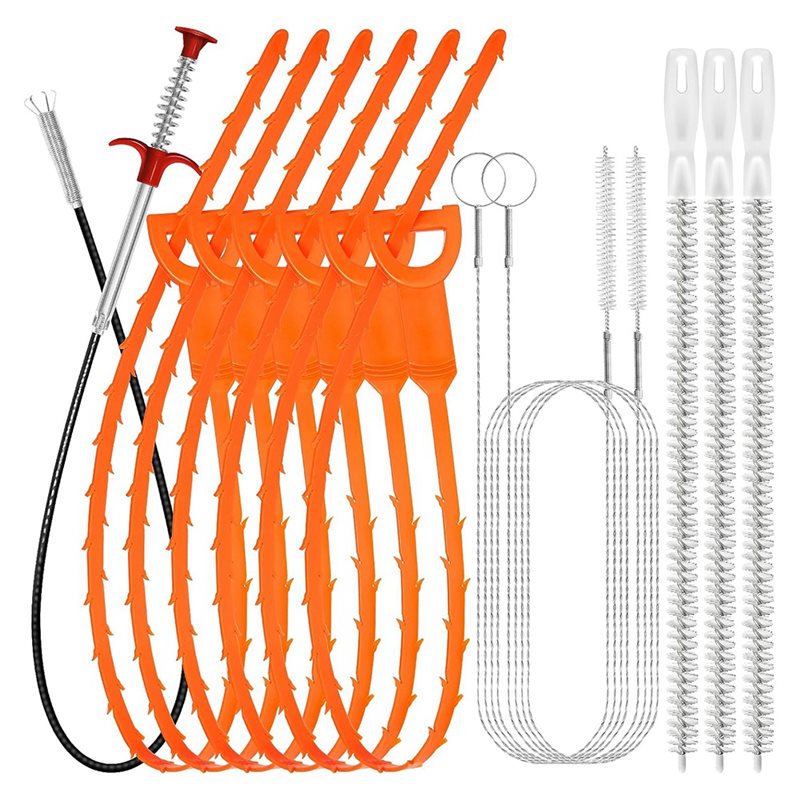 Drain Snake Flexible - ABNL Strumento per la rimozione dei